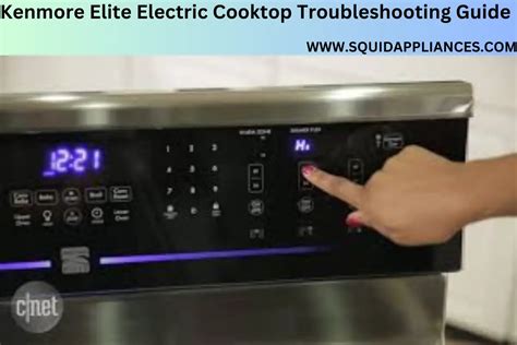 kenmore elite stove troubleshooting